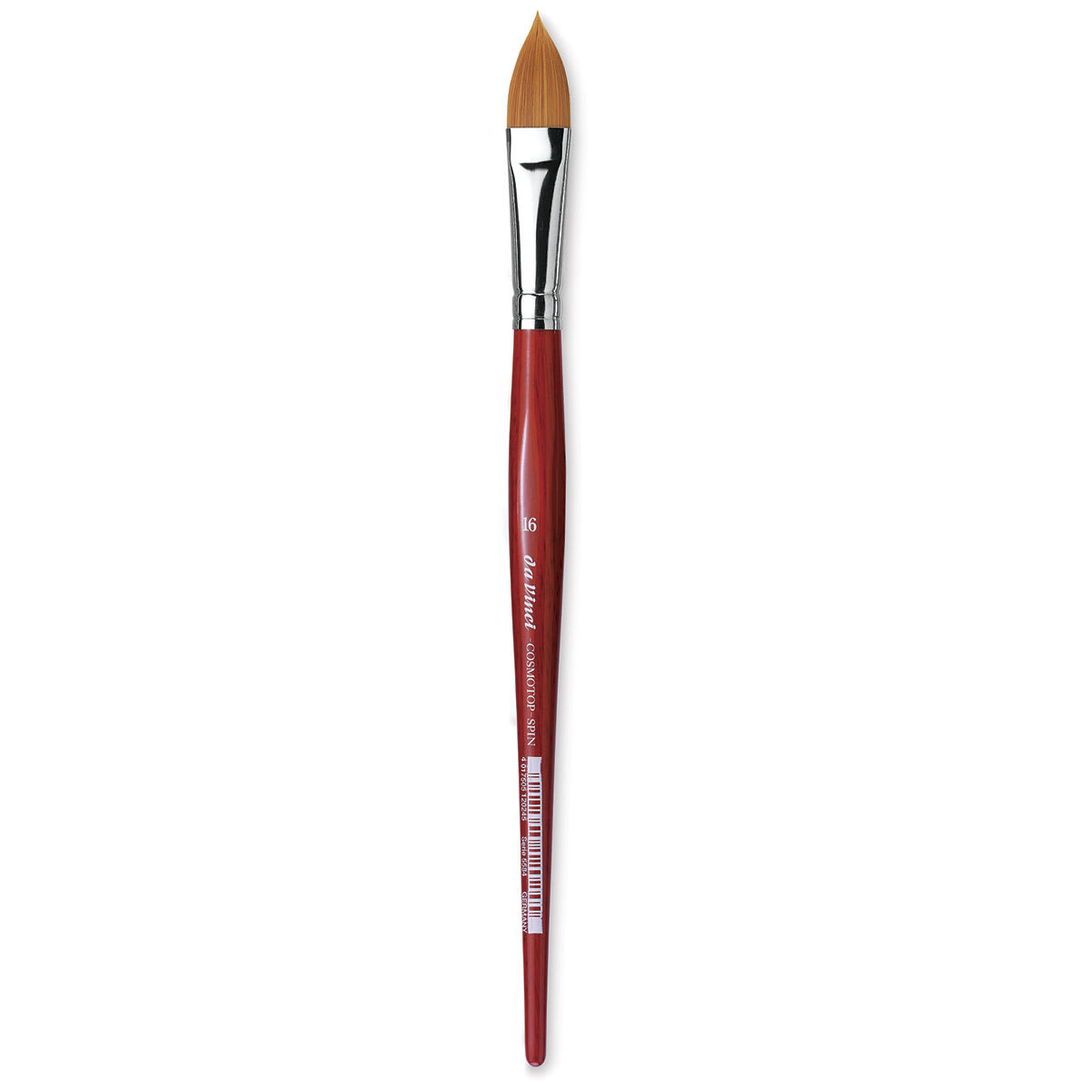 Da Vinci Cosmotop Spin Brush - Oval Wash, Short Handle, Size 16