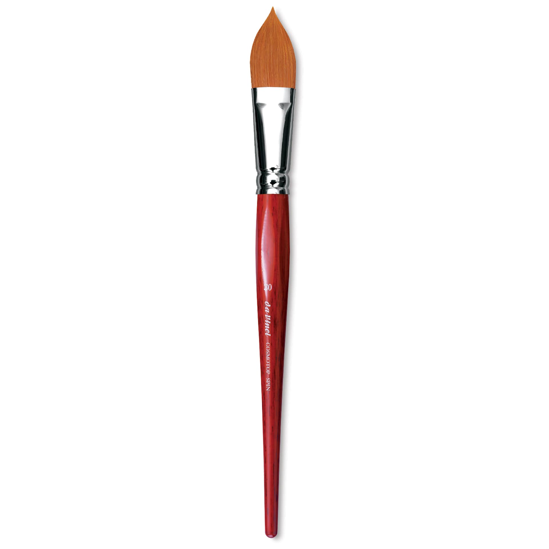 Da Vinci Cosmotop Spin Brush - Oval Wash, Short Handle, Size 30