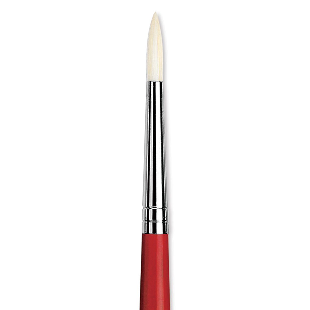 Da Vinci Maestro 2 Hog Bristle Brush - Round, Long Handle, Size 3 close up