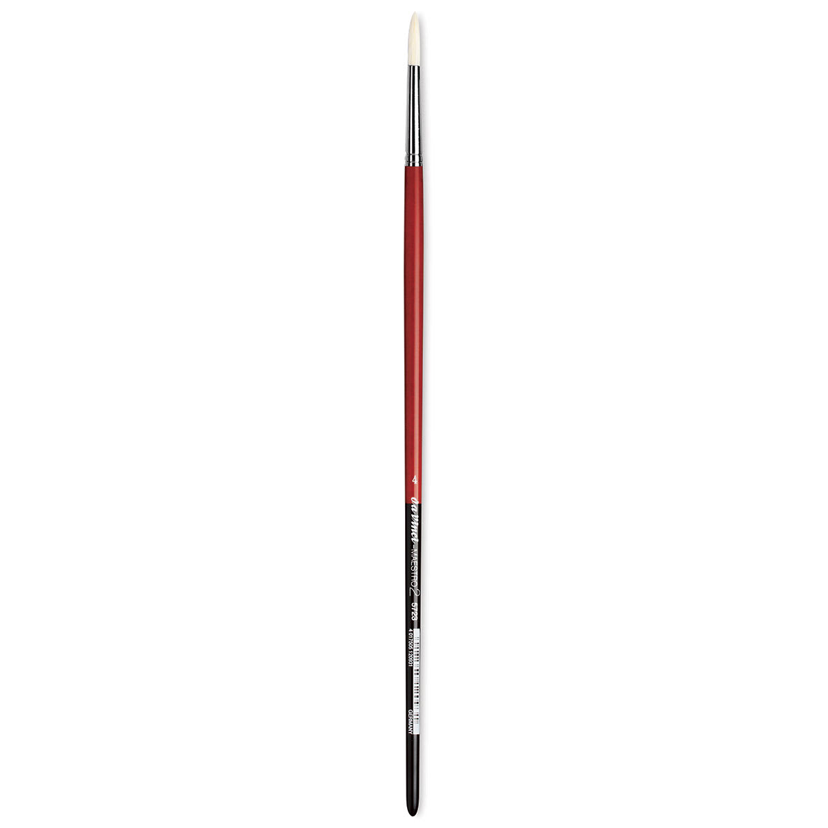 Da Vinci Maestro 2 Hog Bristle Brush - Round, Long Handle, Size 4