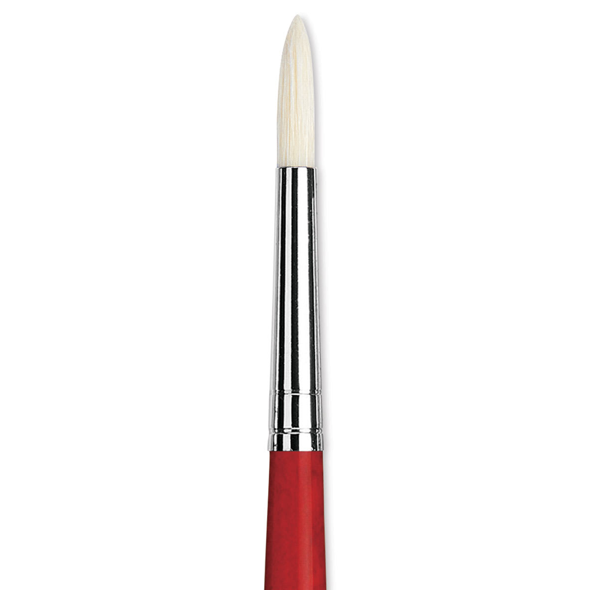Da Vinci Maestro 2 Hog Bristle Brush - Round, Long Handle, Size 5 close up