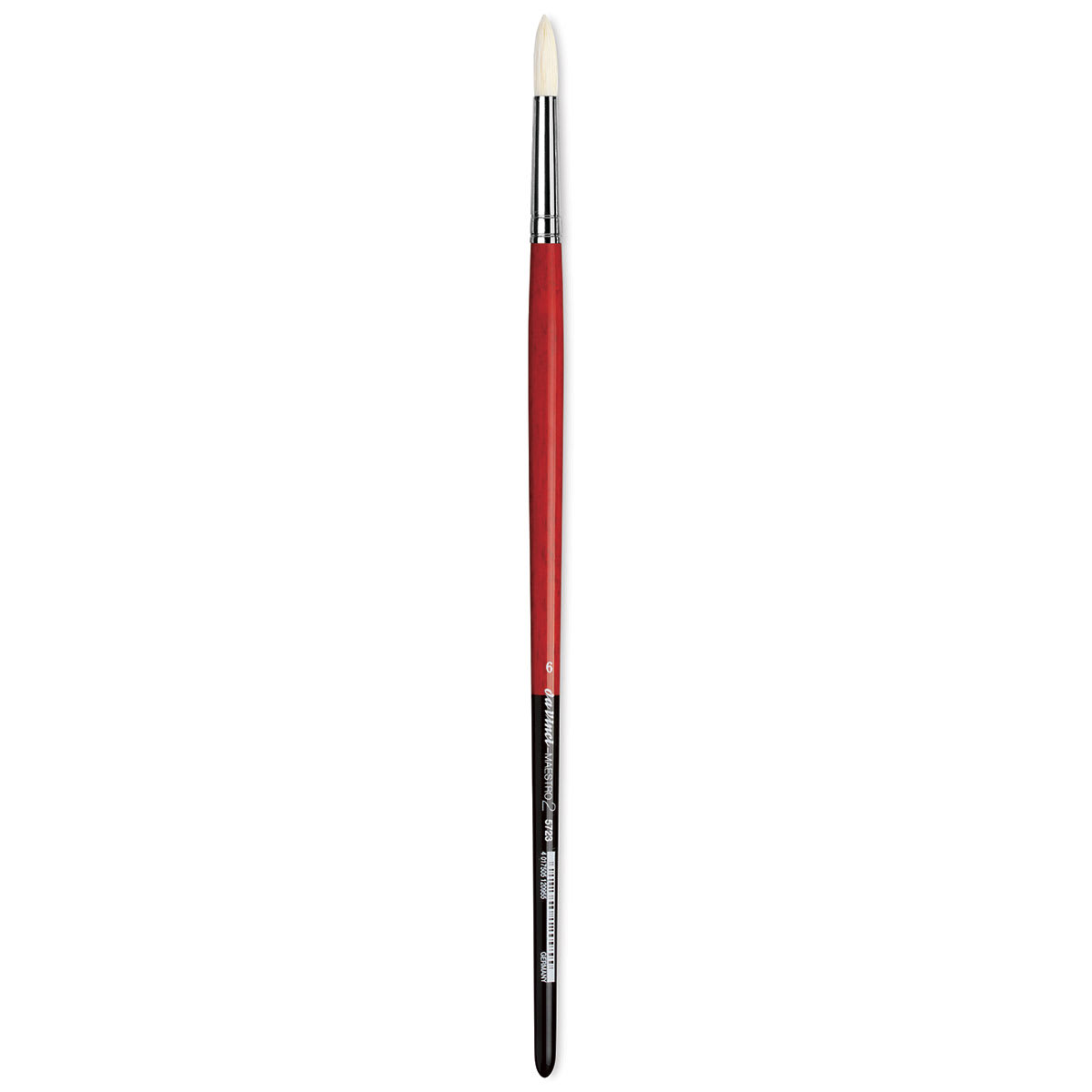 Da Vinci Maestro 2 Hog Bristle Brush - Round, Long Handle, Size 6