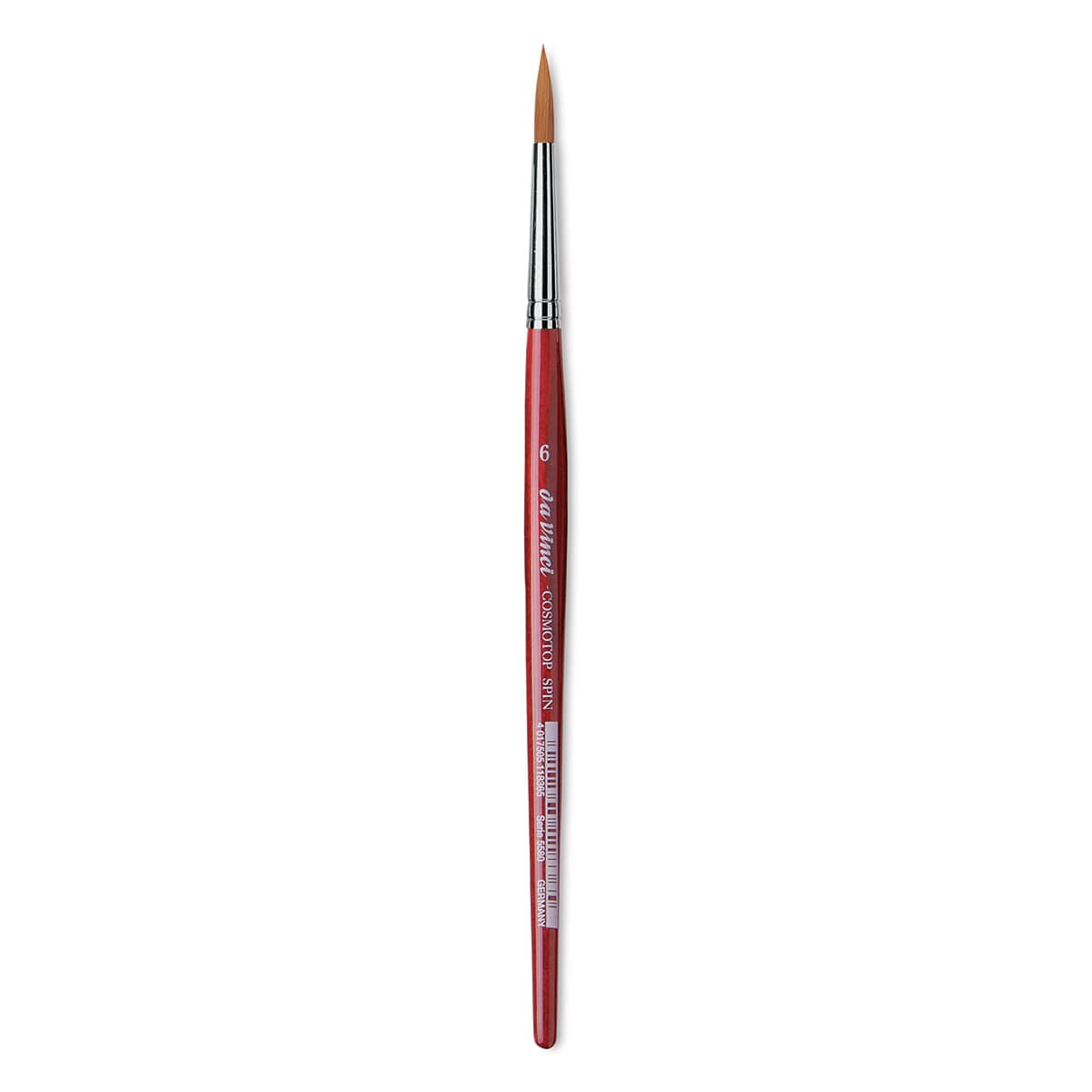 Da Vinci Cosmotop Spin Brush - Round, Short Handle, Size 6