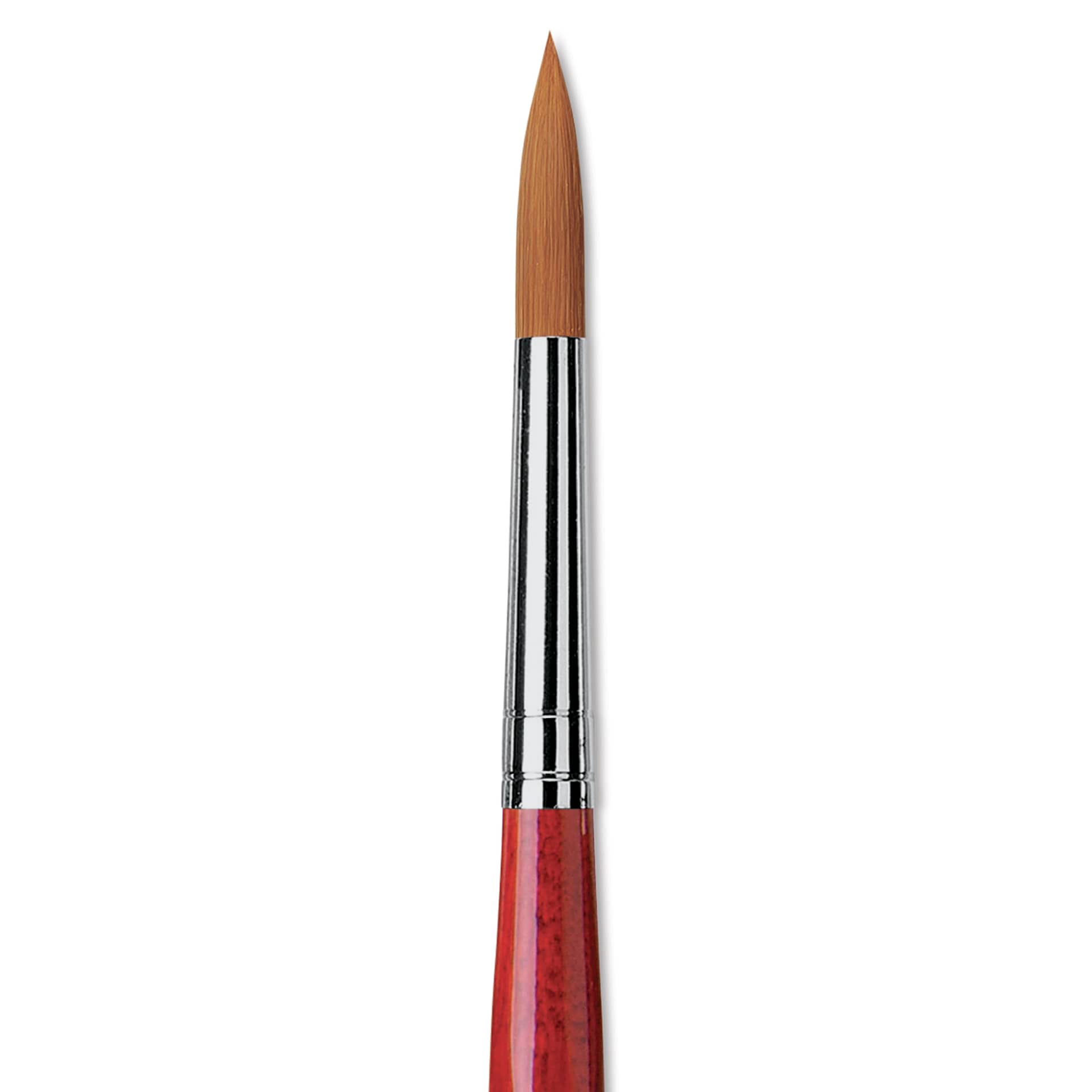 Da Vinci Cosmotop Spin Brush - Round, Short Handle, Size 10, close up