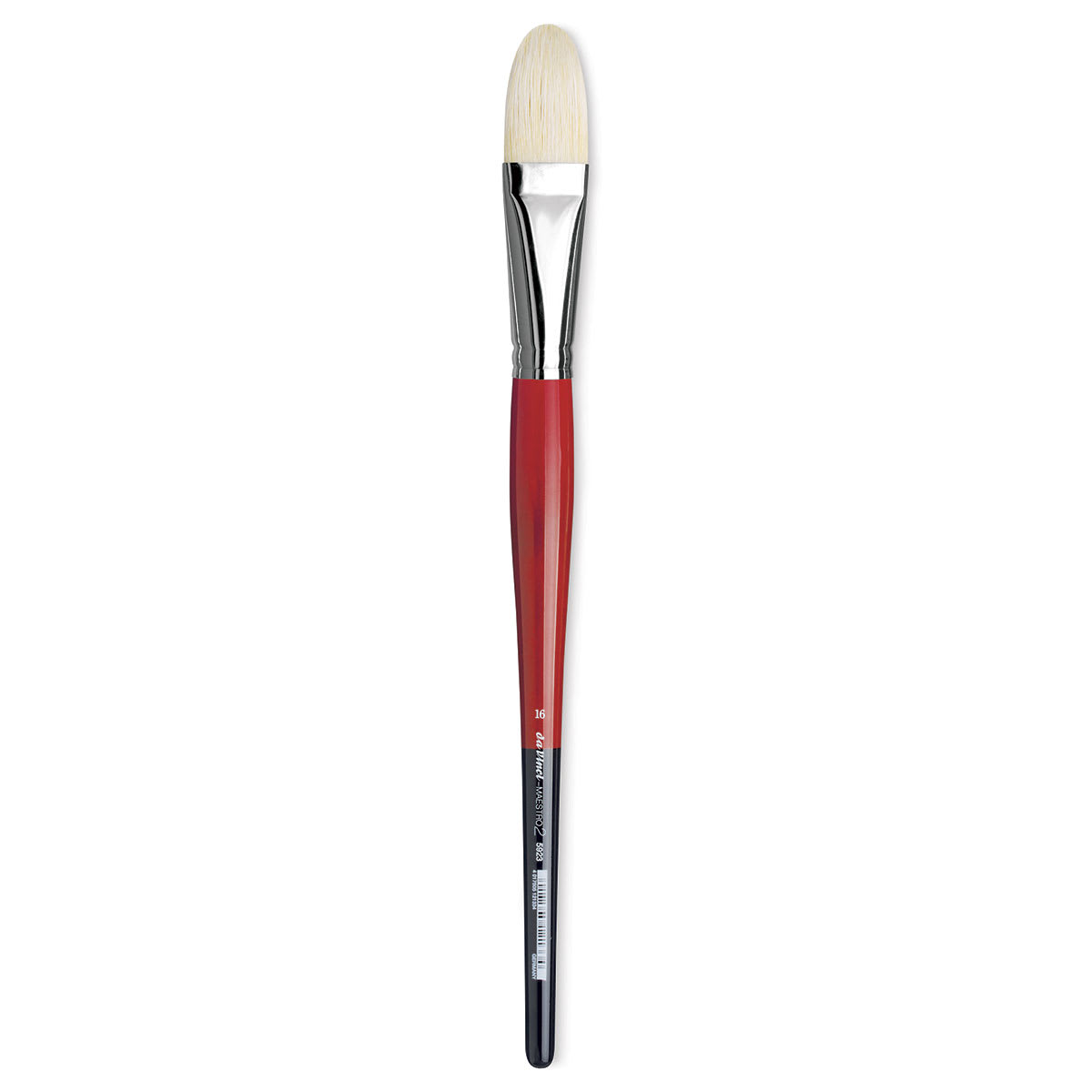 Da Vinci Maestro 2 Hog Bristle Brush - Filbert, Long Handle, Size 16