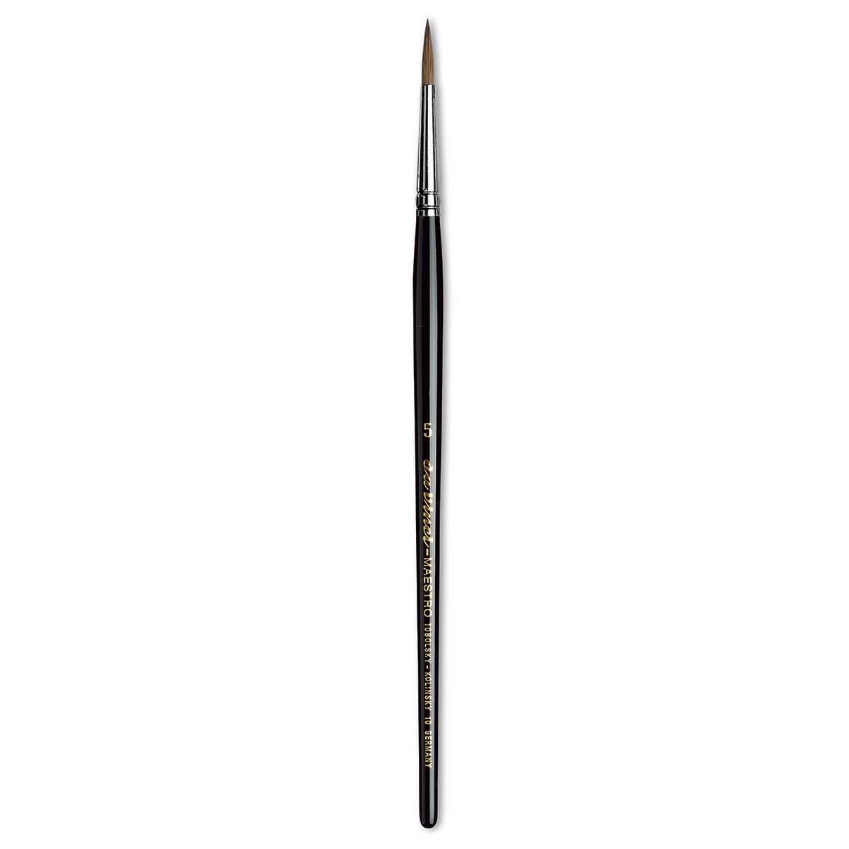 Da Vinci Maestro Kolinsky Sable Brush - Round, Short Handle, Size 5