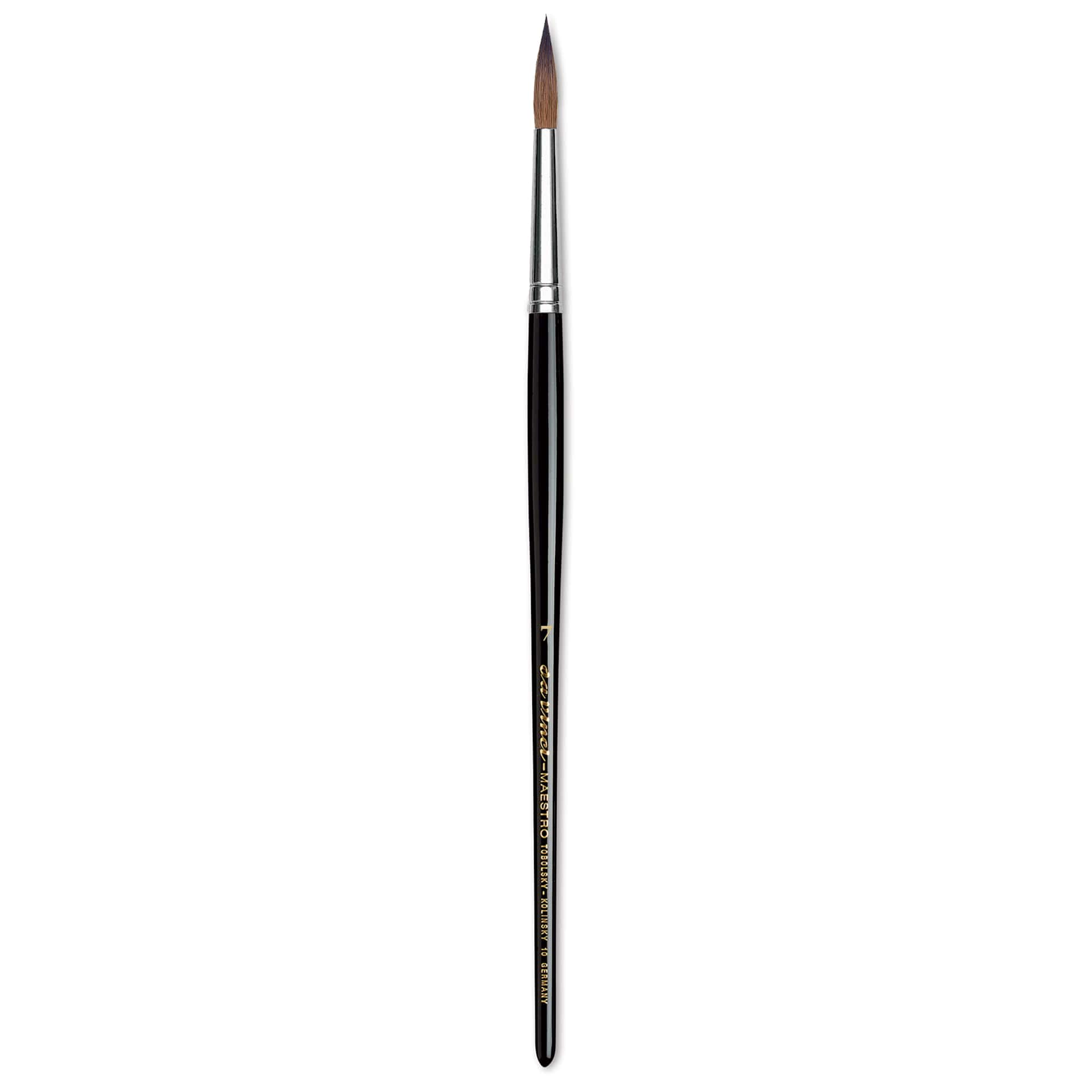 Da Vinci Maestro Kolinsky Sable Brush - Round, Short Handle, Size 7