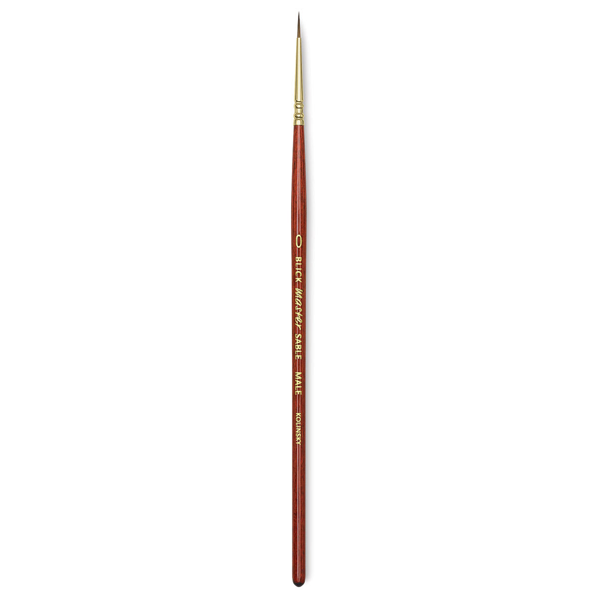 Blick Master Kolinsky Sable Brush - Pointed Round, Short Handle, Size 0