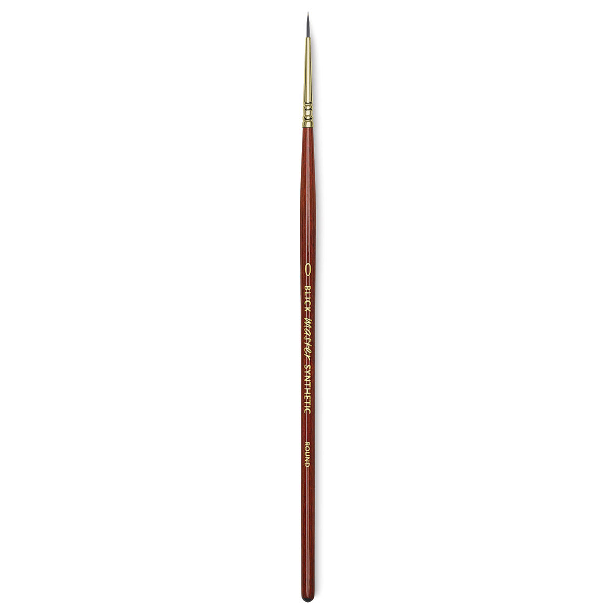 Blick Master Short Handle Synthetic Brush - Round, Size 0