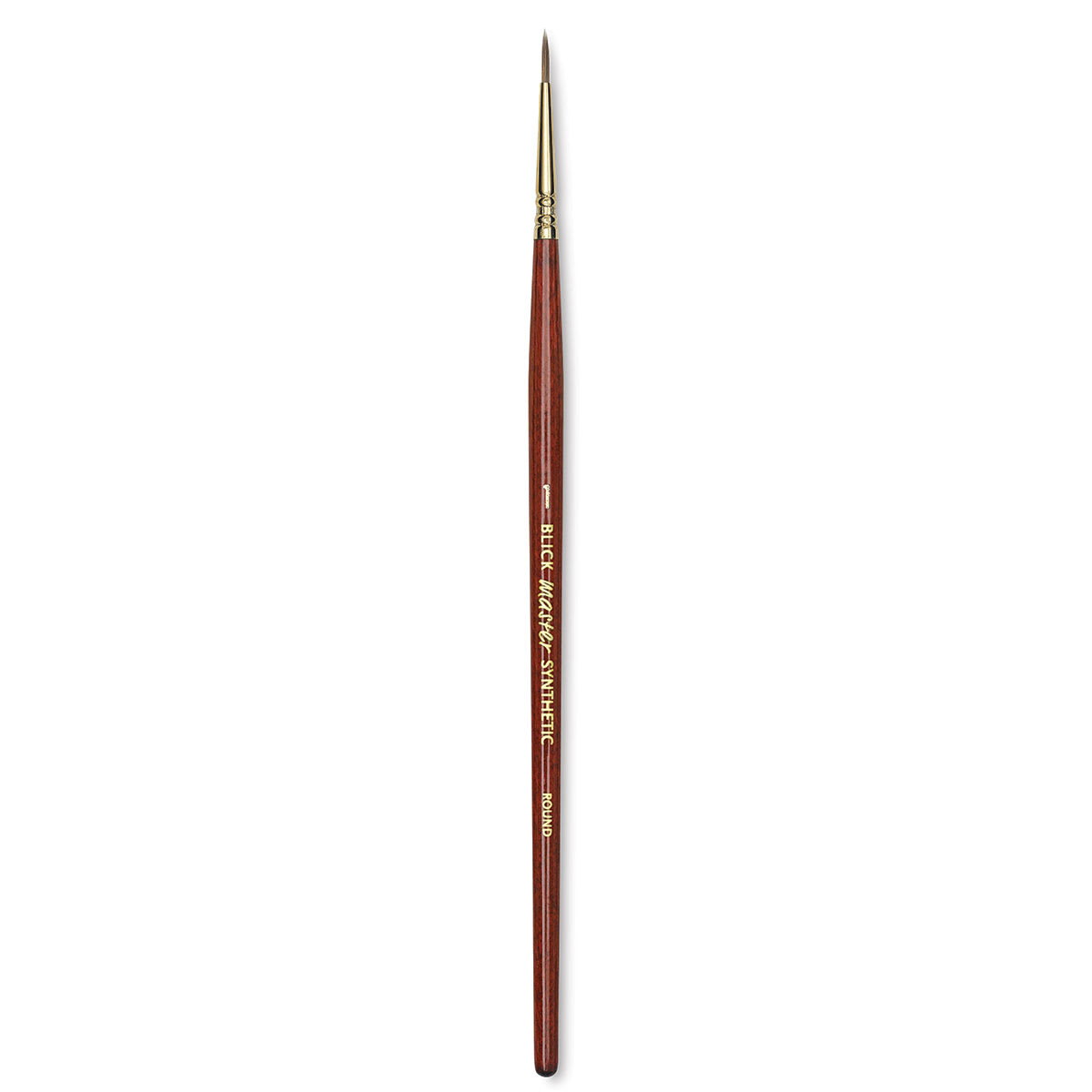 Blick Master Short Handle Synthetic Brush - Round, Size 1