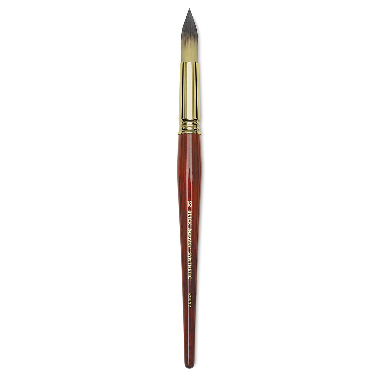 Blick Master Short Handle Synthetic Brush - Round, Size 18