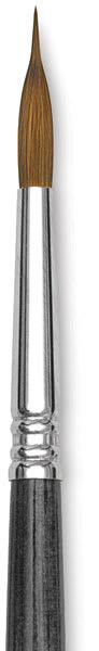 Blick Studio Sable Brushes - Closeup of tip of Extra Pointed Round Brush