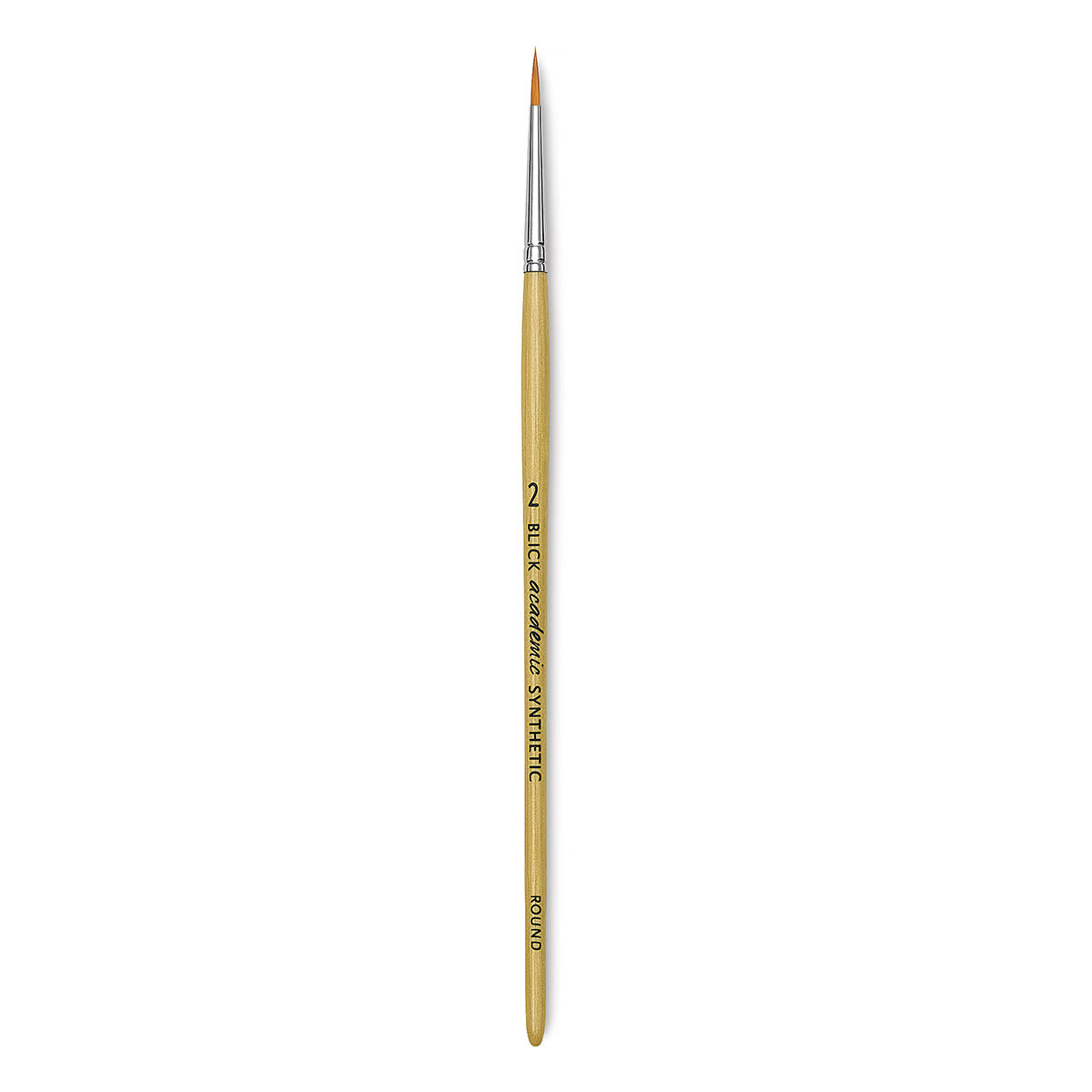 Blick Academic Synthetic Golden Taklon Brush - Round, Size 2