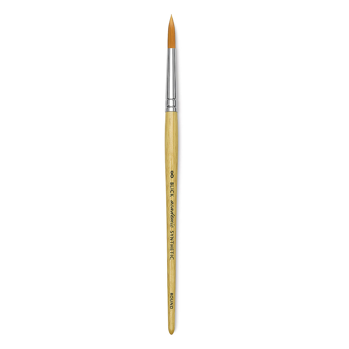 Blick Academic Synthetic Golden Taklon Brush - Round, Size 8