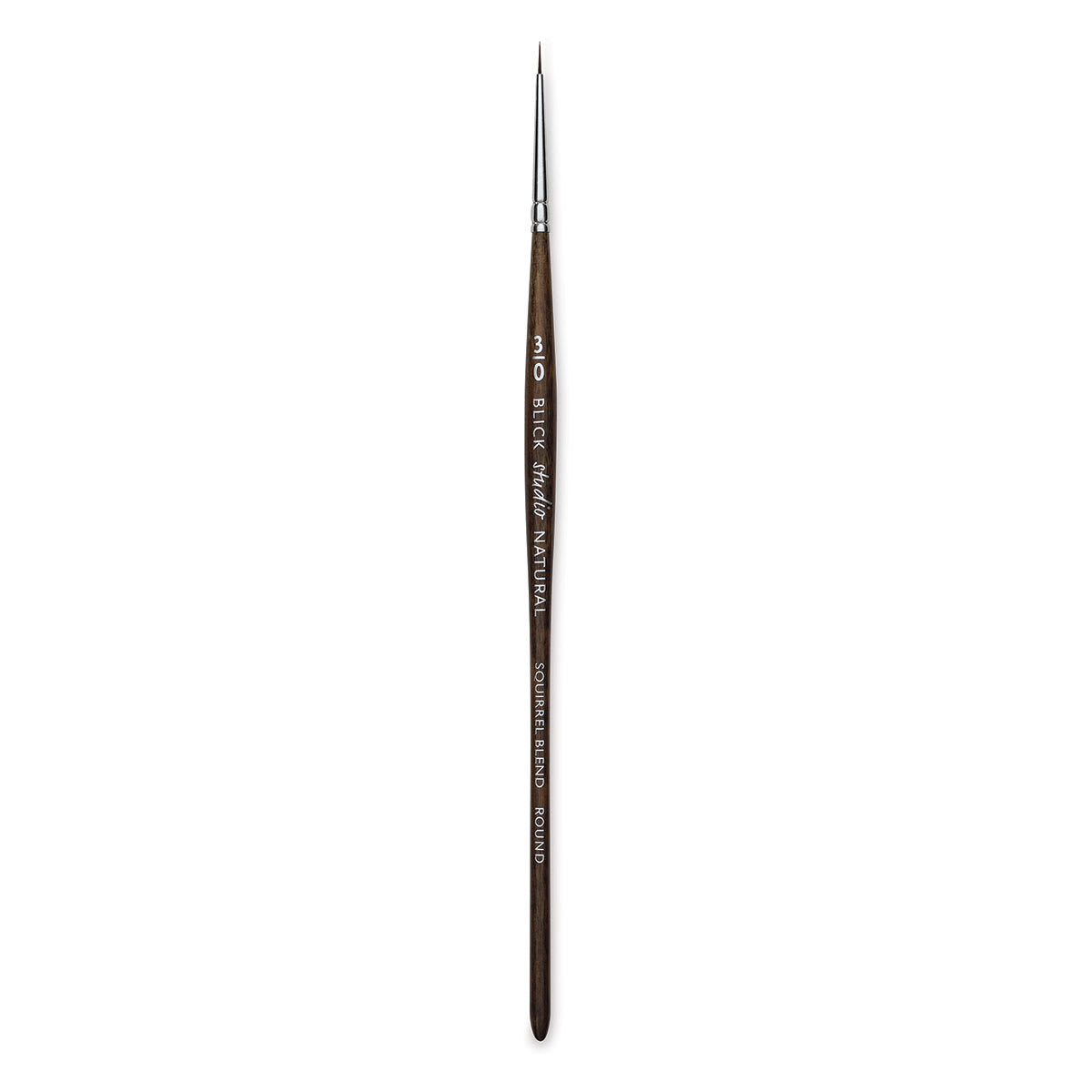 Blick Studio Natural Squirrel Brush - Round, Black Handle, 3/0