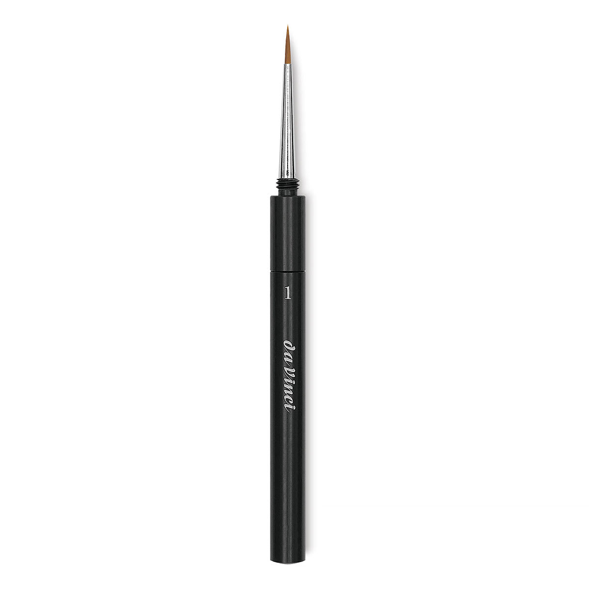 Da Vinci Cosmotop Spin Brush - Travel Brush, Extra Short Handle, Size 1