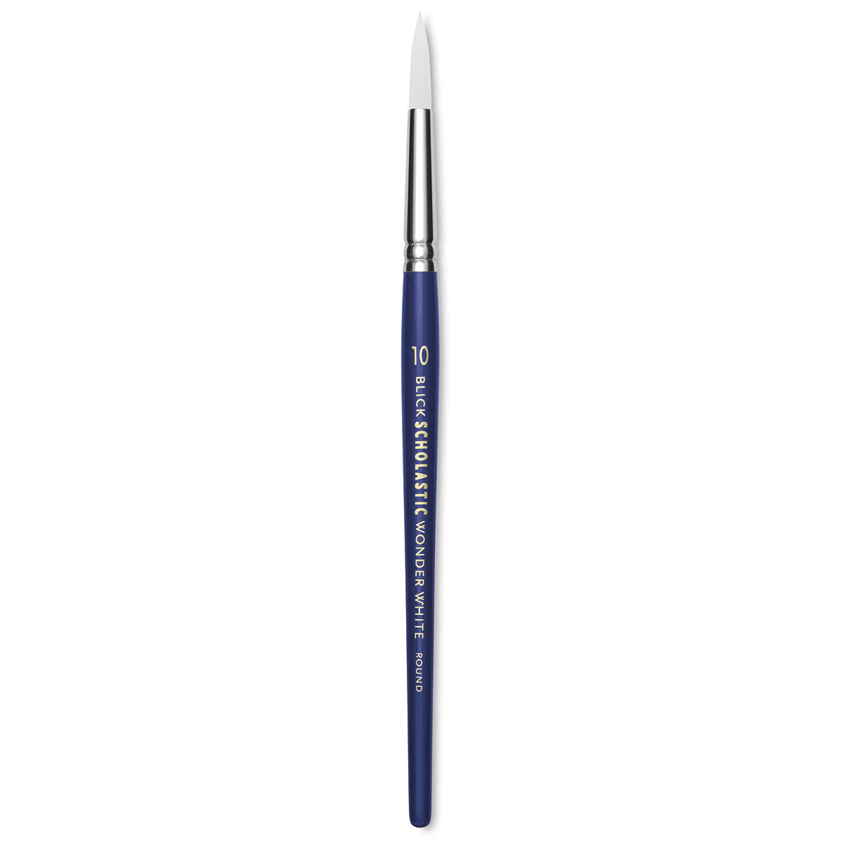 Blick Scholastic Short Handle Wonder White Brush - Round, Size 10