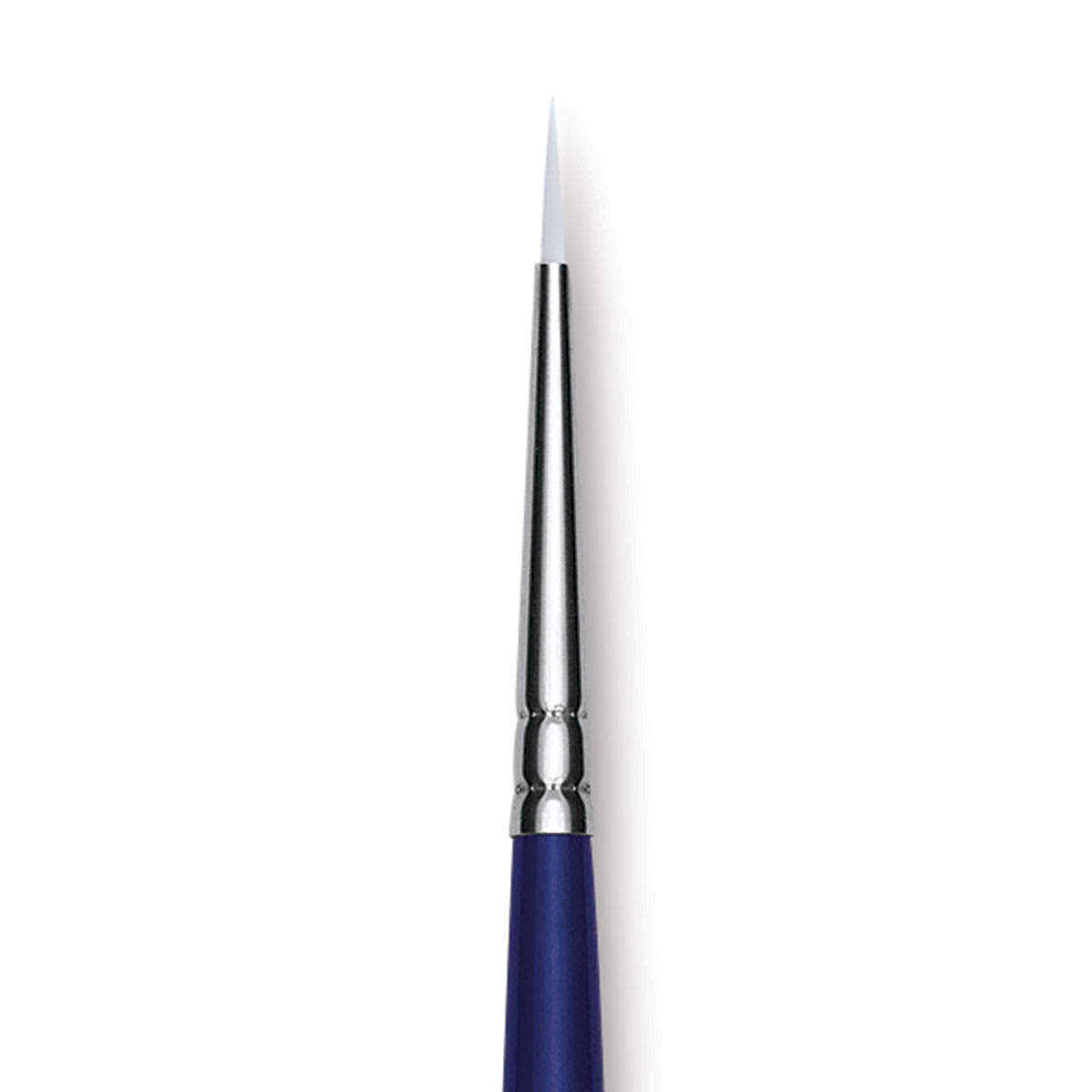 Blick Scholastic Short Handle Wonder White Brush - Round, Size 2/0 close up