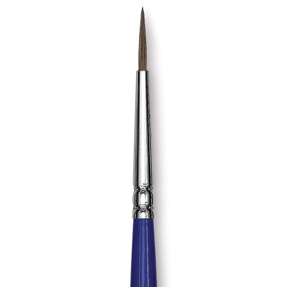 Blick Scholastic Short Handle Red Sable Brush - Round, Size 2 close up