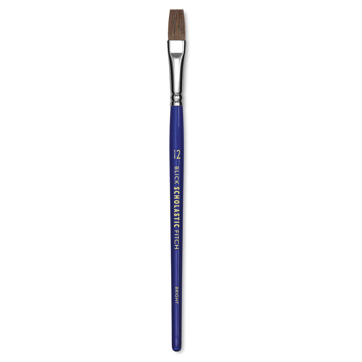Blick Scholastic Pony Brush - Bright, Short Handle, Size 12