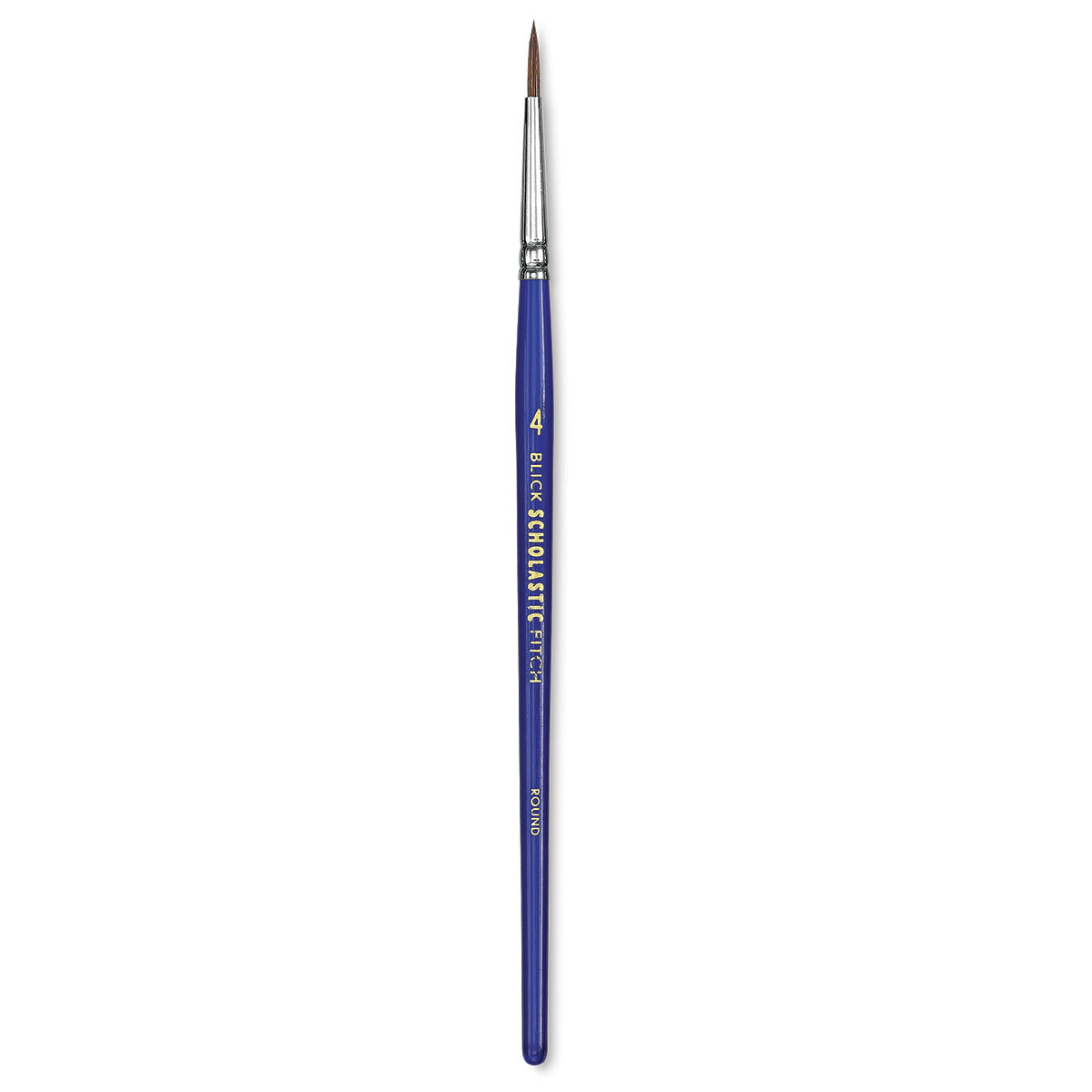 Blick Scholastic Pony Brush - Round, Short Handle, Size 4