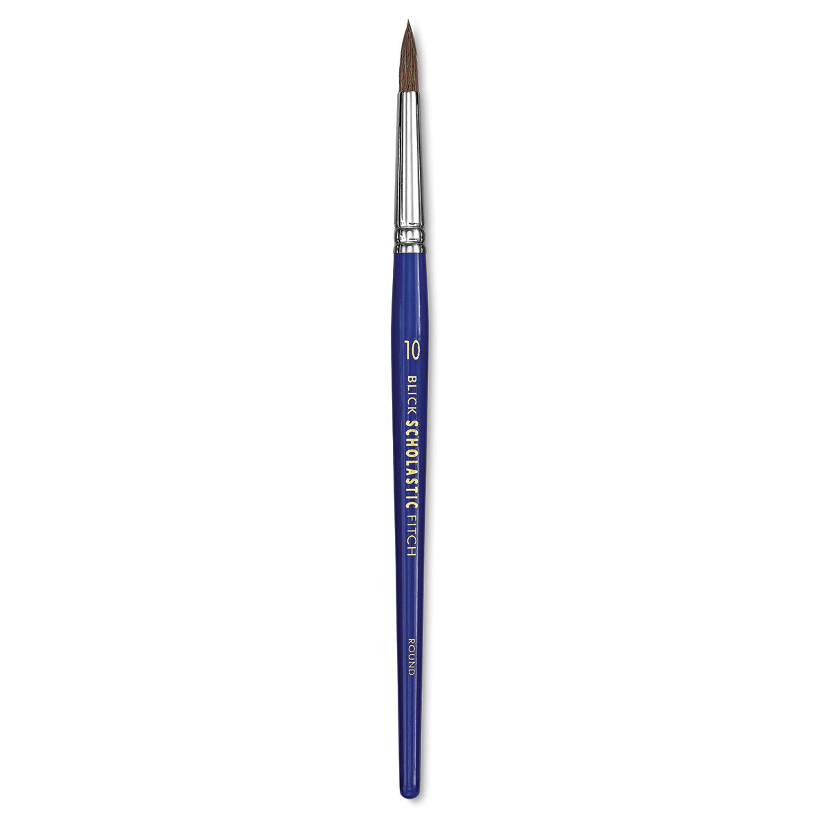 Blick Scholastic Pony Brush - Round, Short Handle, Size 10