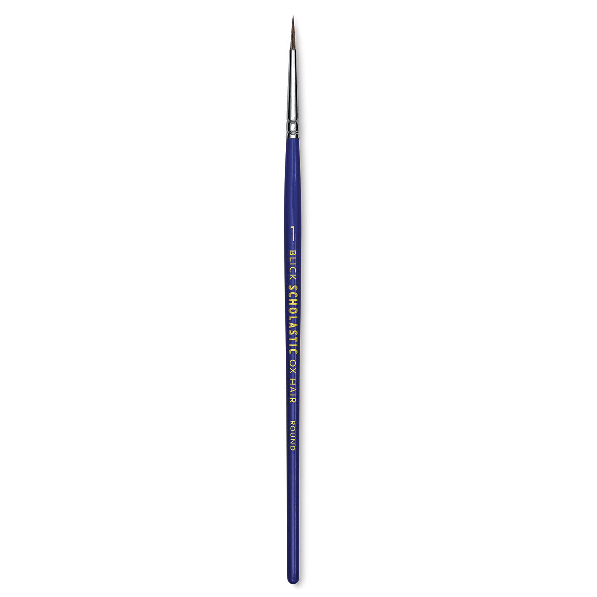Blick Scholastic Ox Brush - Round, Short Handle, Size 1