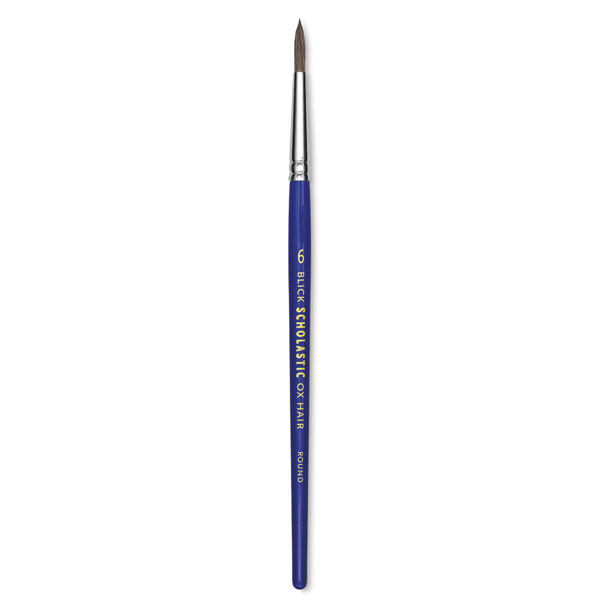 Blick Scholastic Ox Brush - Round, Short Handle, Size 6