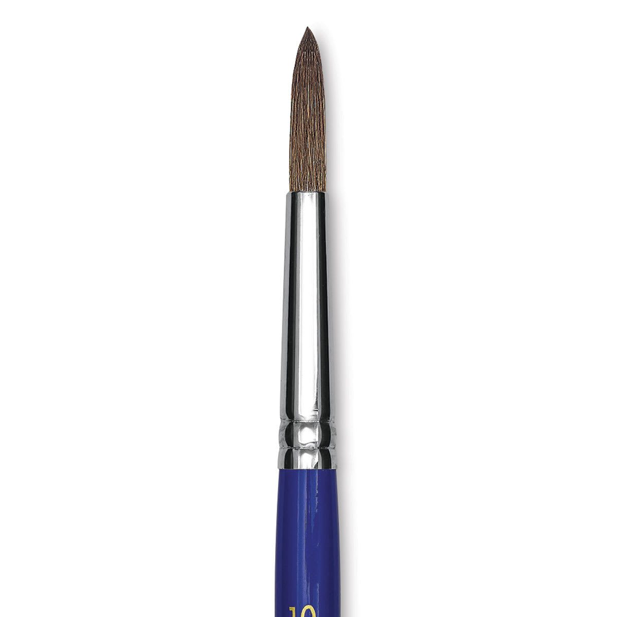 Blick Scholastic Ox Brush - Round, Short Handle, Size 10 close up
