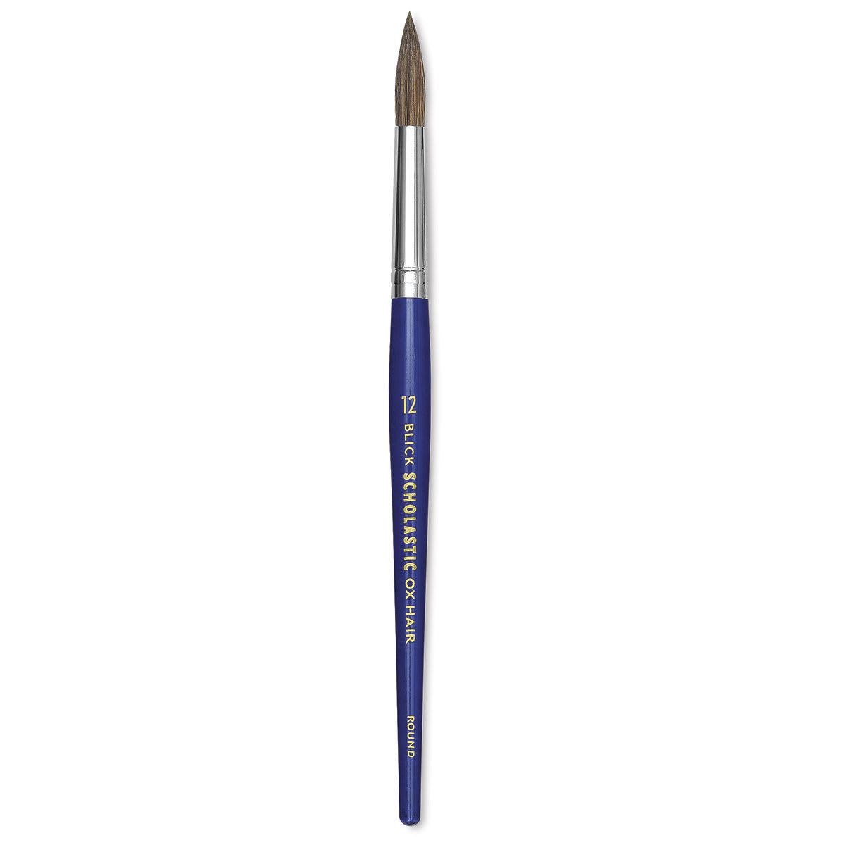 Blick Scholastic Ox Brush - Round, Short Handle, Size 12