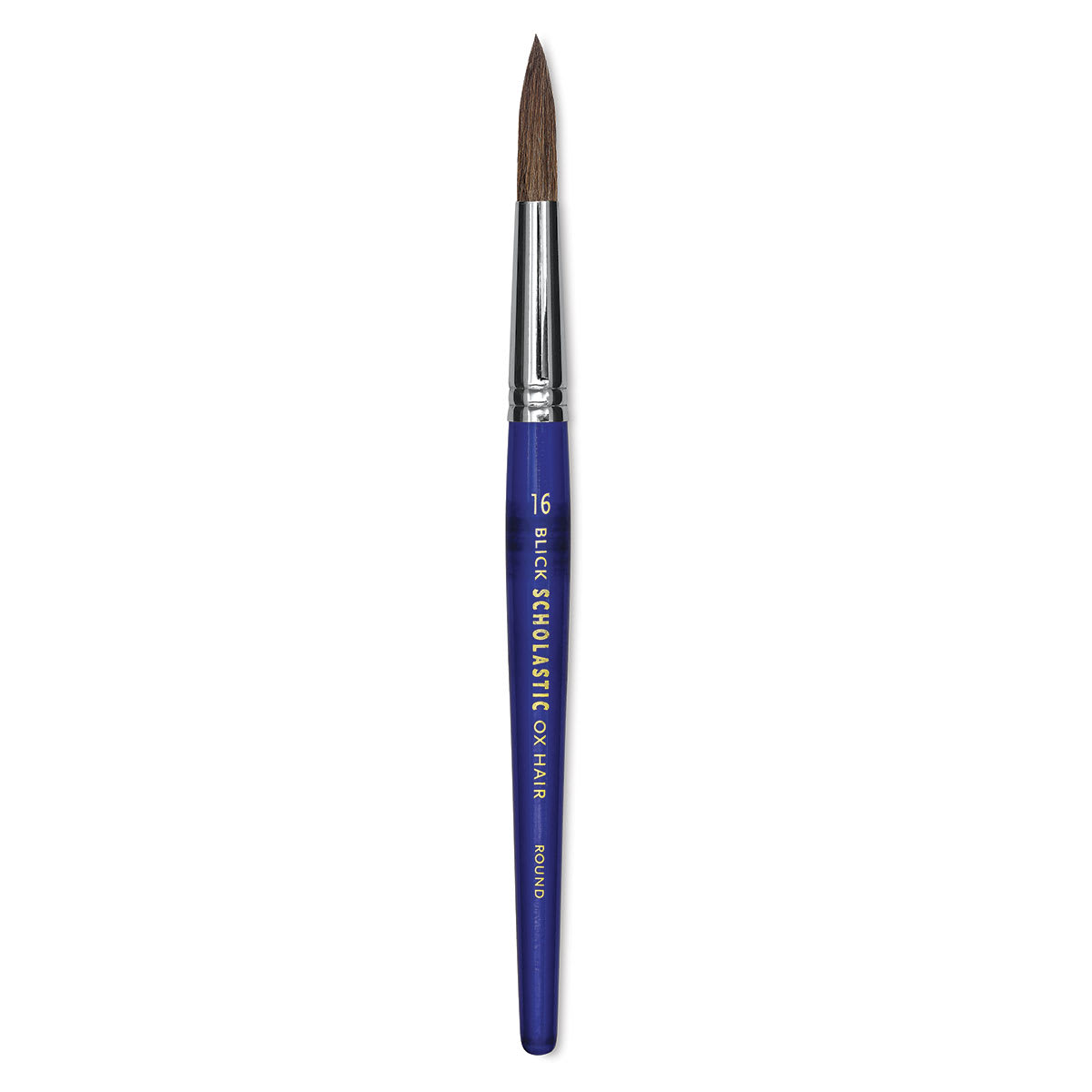 Blick Scholastic Ox Brush - Round, Short Handle, Size 16