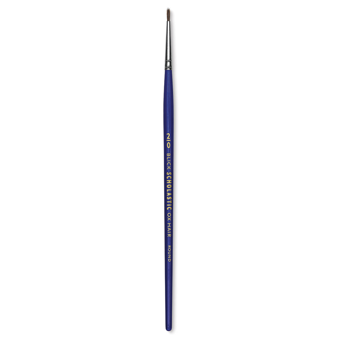 Blick Scholastic Ox Brush - Round, Short Handle, Size 2/0