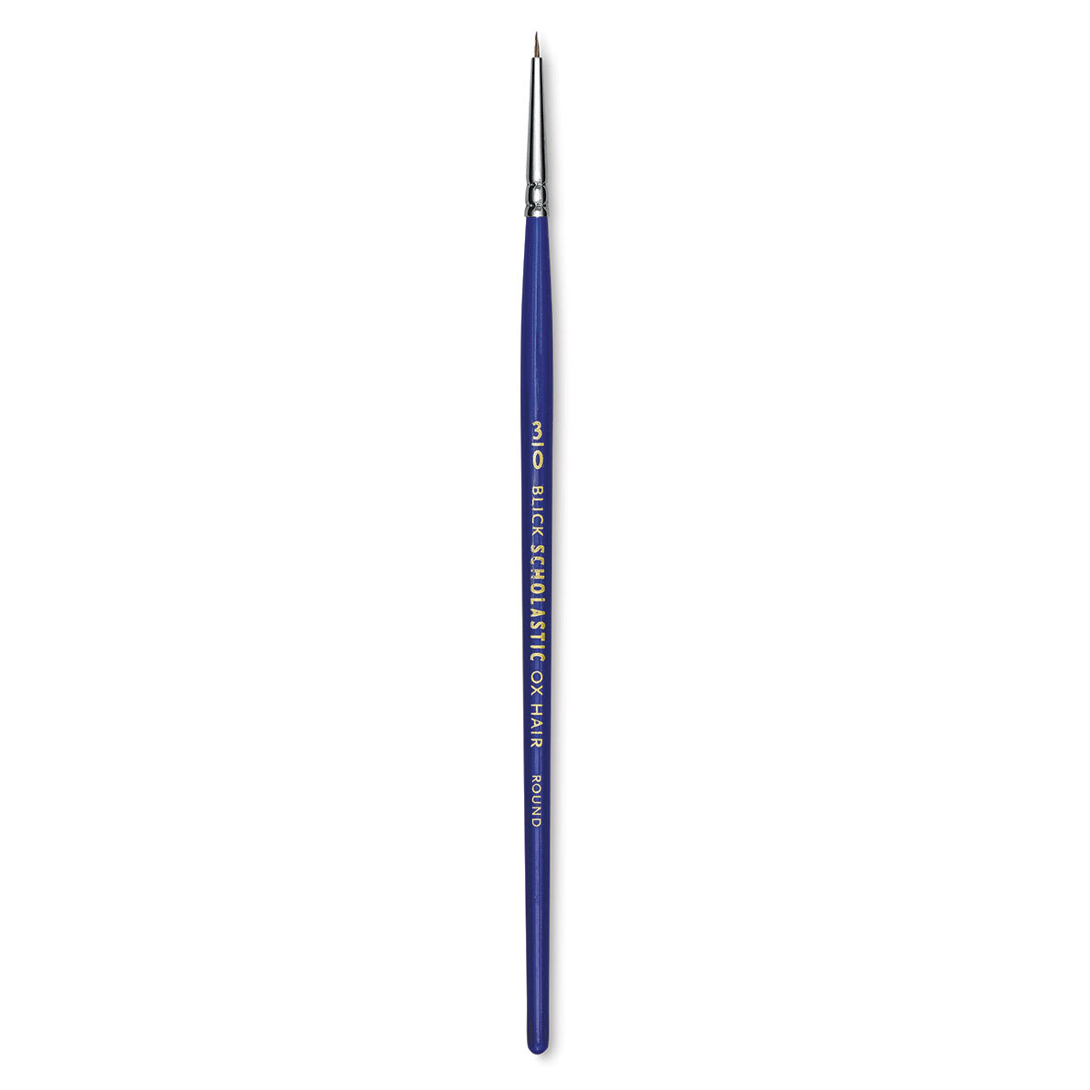 Blick Scholastic Ox Brush - Round, Short Handle, Size 3/0
