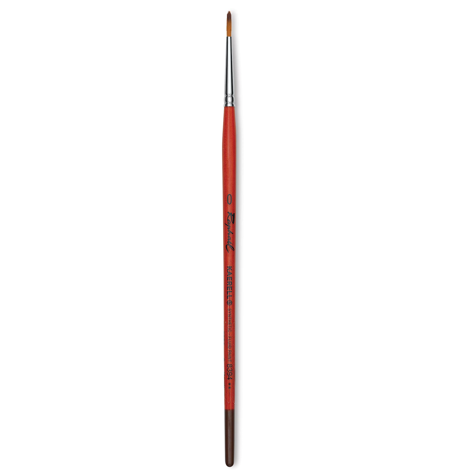 Raphael Golden Kaerell Brush - Pointed Round, Short Handle, Size 0
