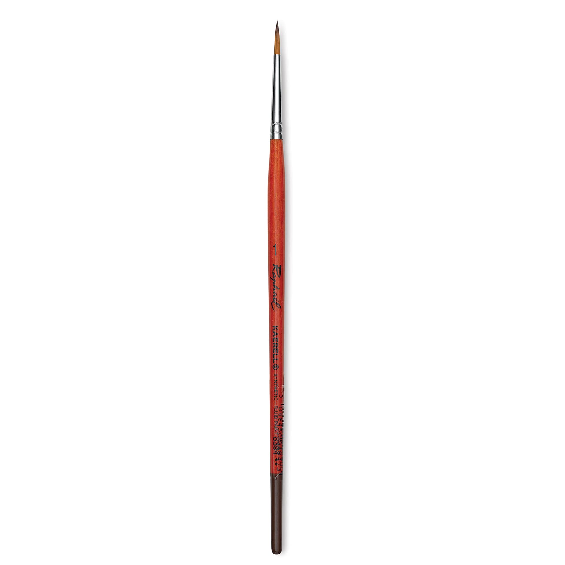 Raphael Golden Kaerell Brush - Pointed Round, Short Handle, Size 1