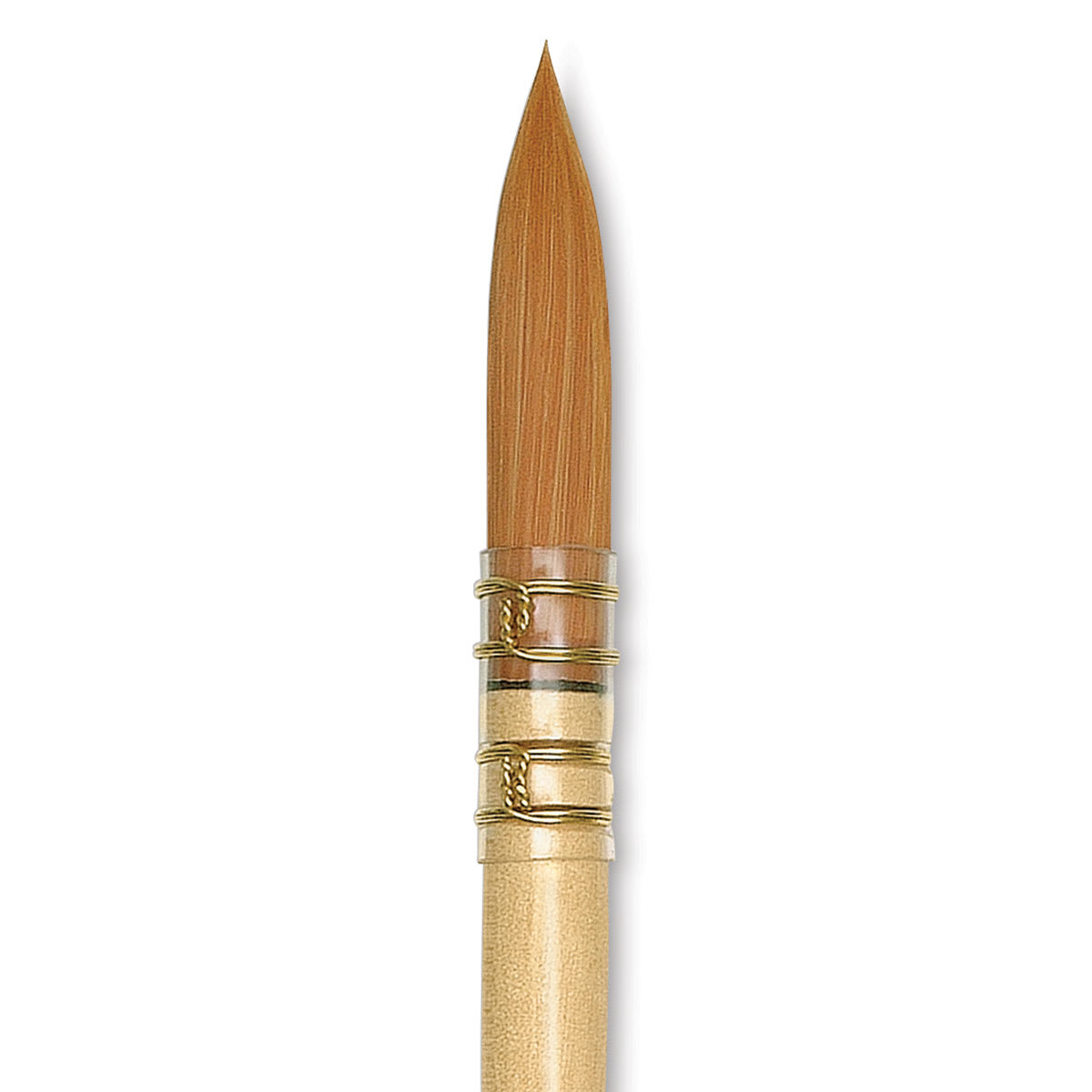 Da Vinci Cosmotop Spin Brush - Quill, Short Handle, Size 4 close up