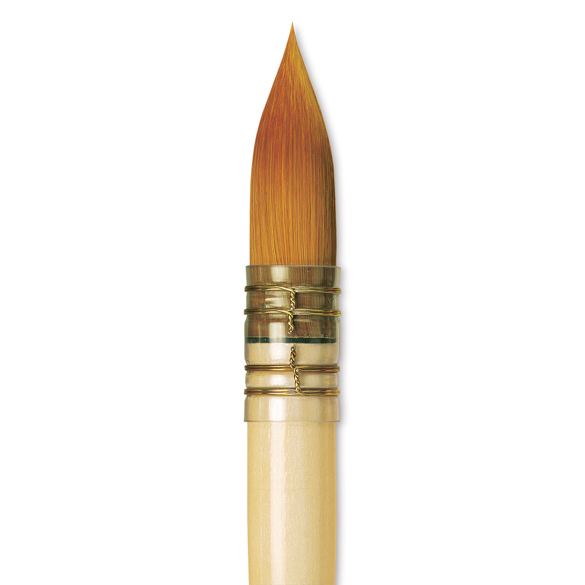 Da Vinci Cosmotop Spin Brush - Quill, Short Handle, Size 8 close up