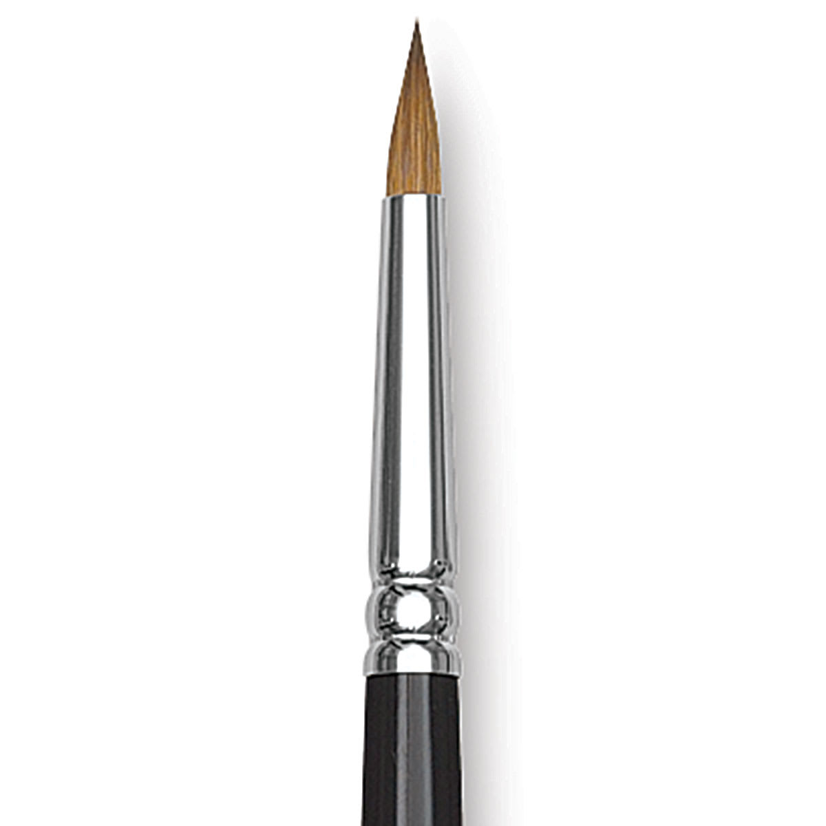 Winsor & Newton Series 7 Kolinsky Sable Brush - Miniature Round, Size 6 close-up