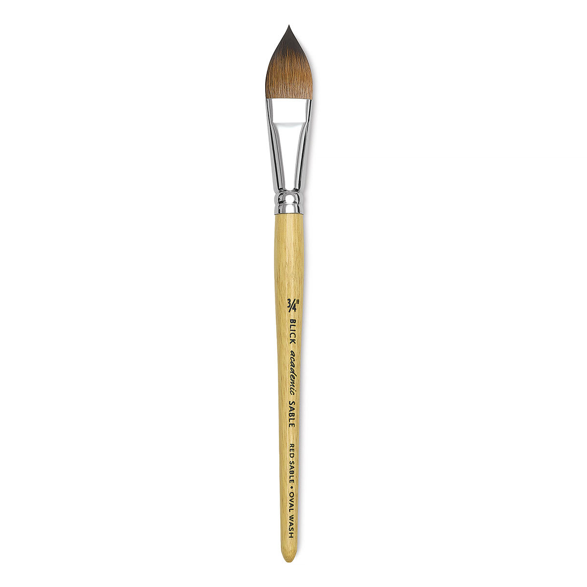 Blick Academic Red Sable Brush - Oval Wash, Size 3/4"