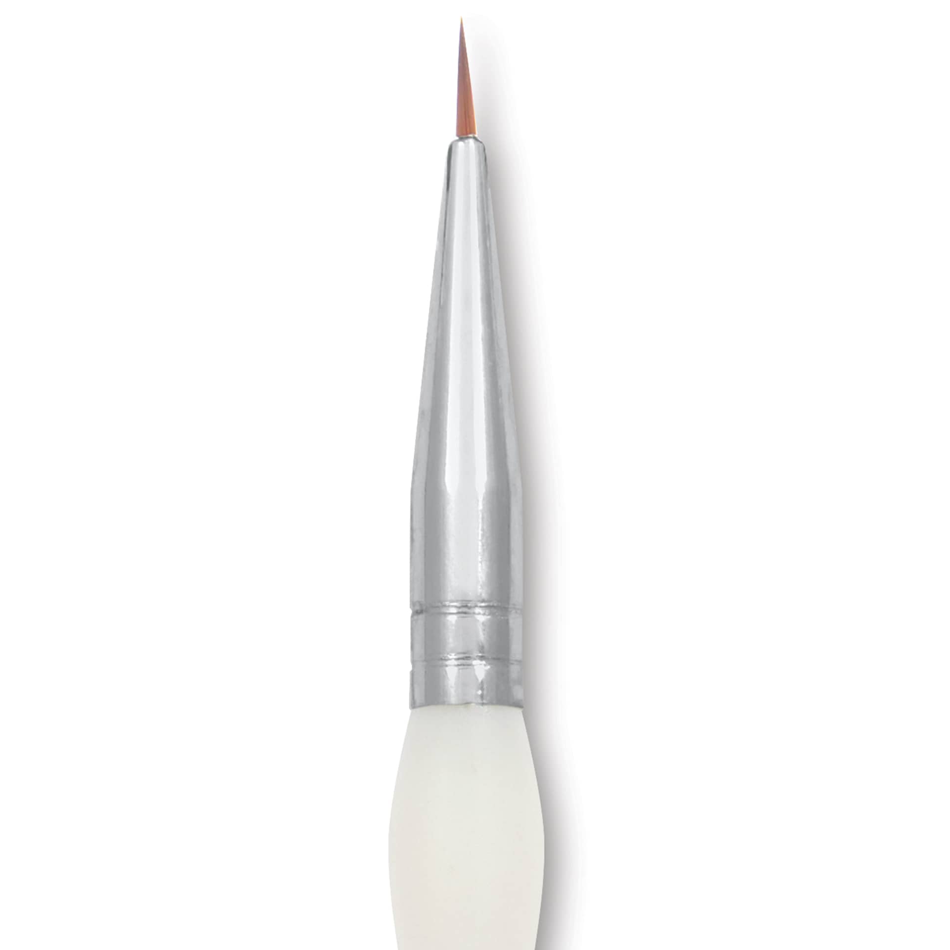 Royal & Langnickel Soft Grip Synthetic Sable Brushes - Detail, Short Handle, Size 5/0, close-up