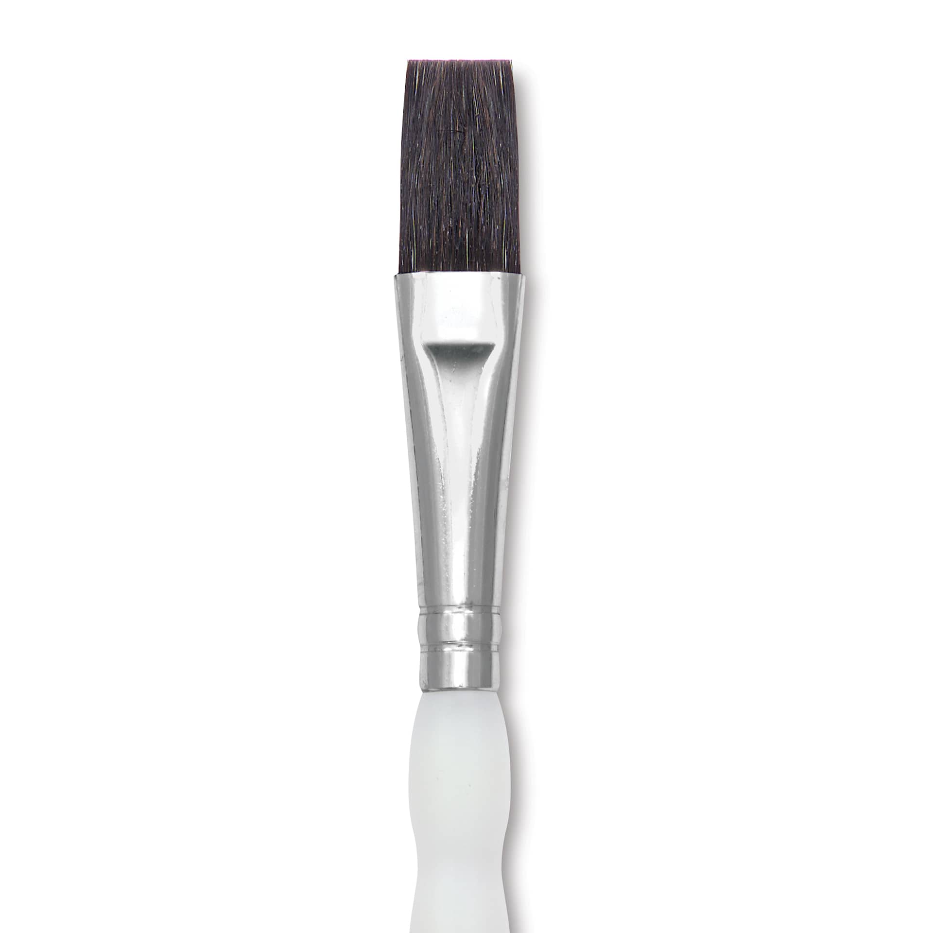 Royal & Langnickel Soft Grip Ox Hair Wash Brush - Short Handle, Size 1/2", close-up