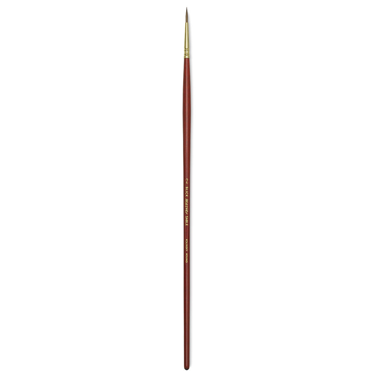 Blick Master Kolinsky Sable Brush - Round, Long Handle, Size 2