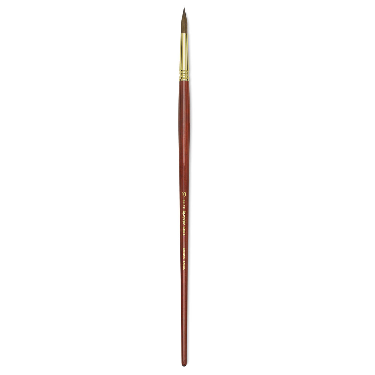 Blick Master Kolinsky Sable Brush - Round, Long Handle, Size 10