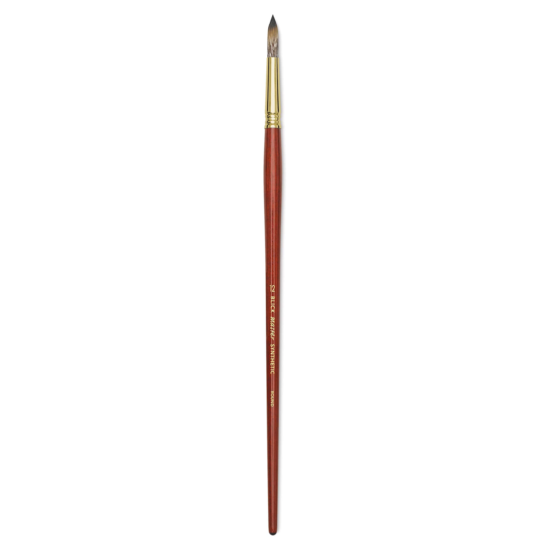 Blick Master Synthetic Brush - Round, Long Handle, Size 12