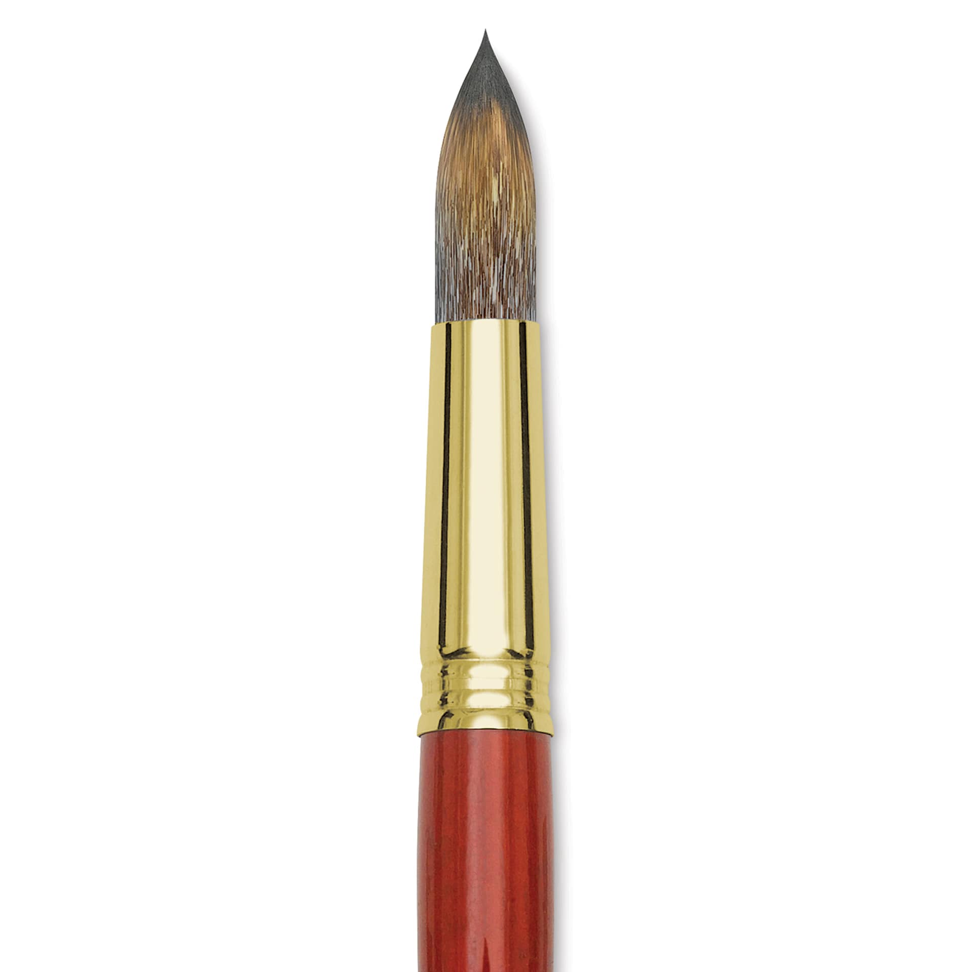 Blick Master Synthetic Brush - Round, Long Handle, Size 20, close-up