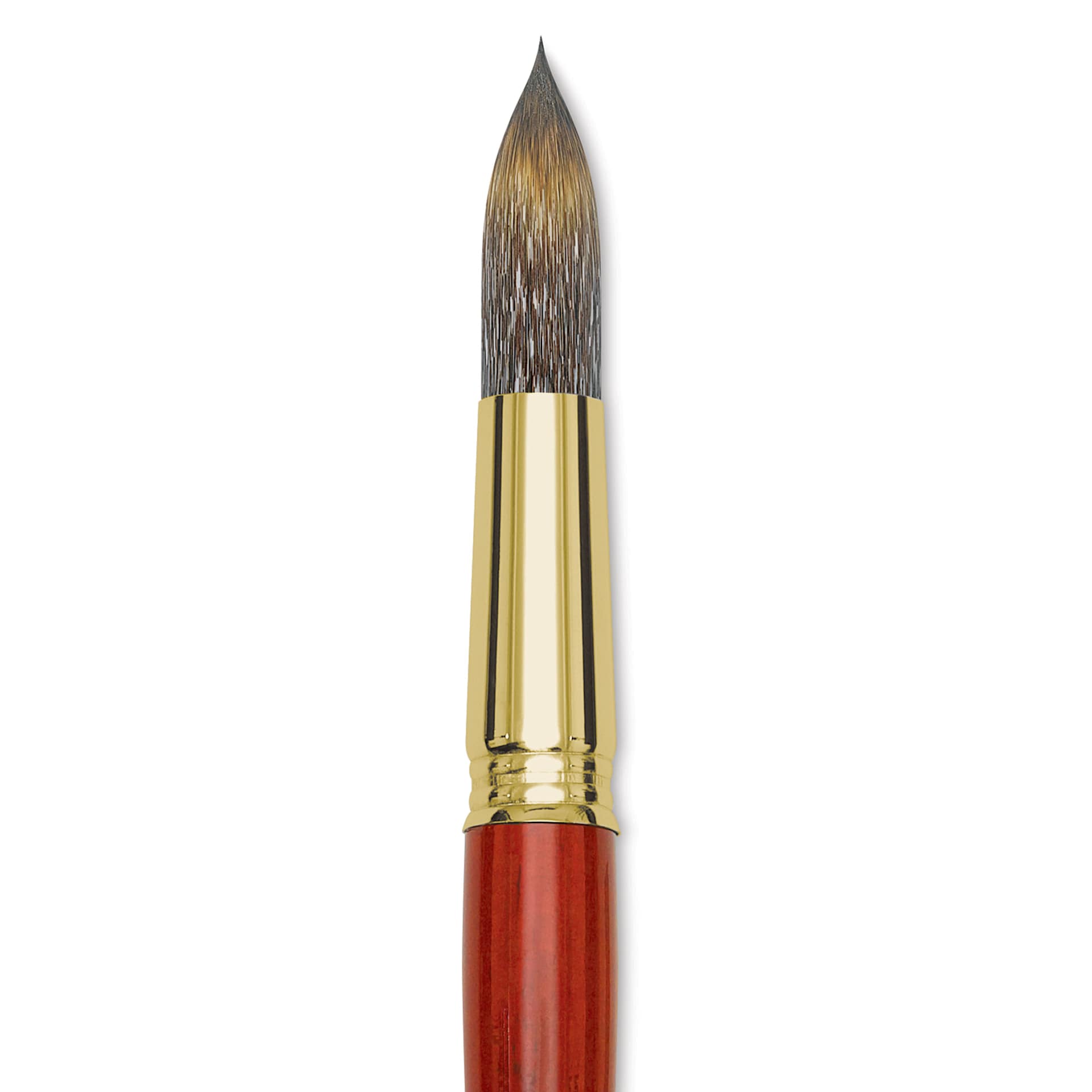 Blick Master Synthetic Brush - Round, Long Handle, Size 22, close-up