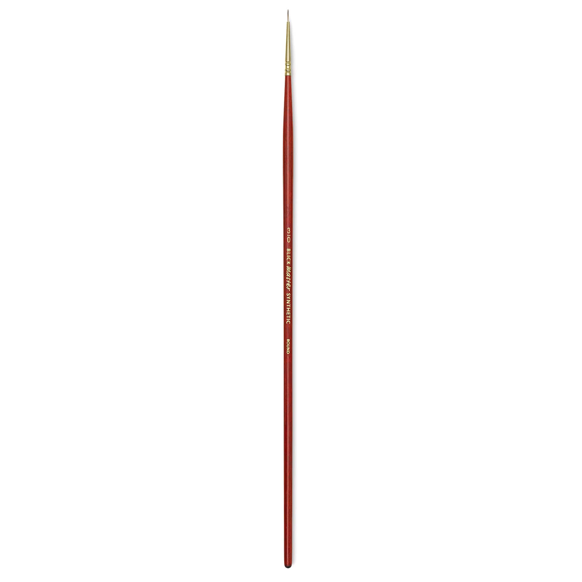 Blick Master Synthetic Brush - Round, Long Handle, Size 3/0