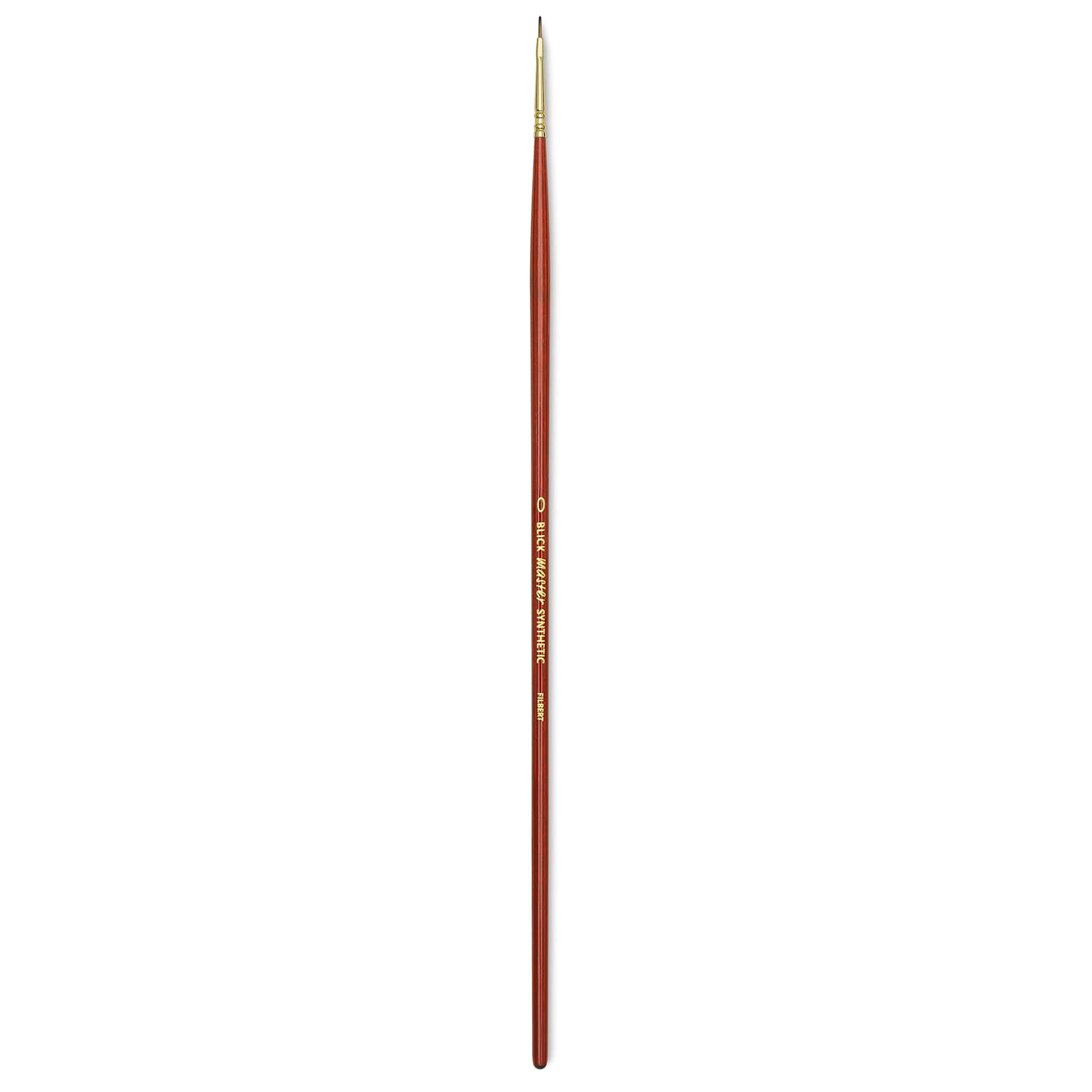 Blick Master Synthetic Brush - Filbert, Long Handle, Size 0