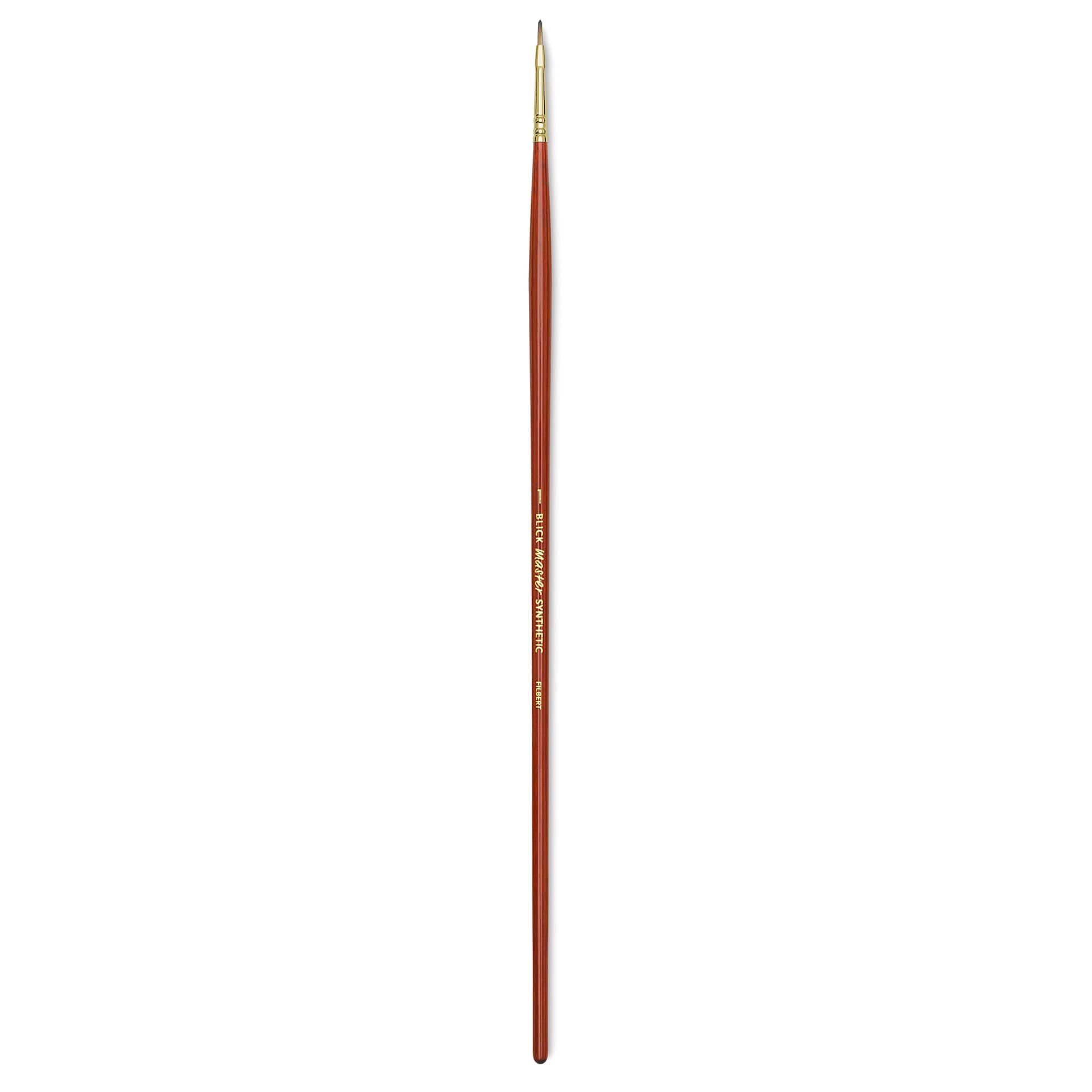 Blick Master Synthetic Brush - Filbert, Long Handle, Size 1