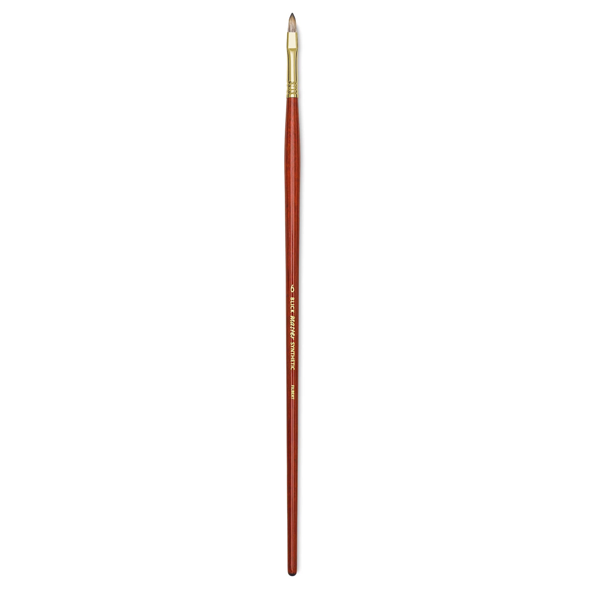 Blick Master Synthetic Brush - Filbert, Long Handle, Size 6